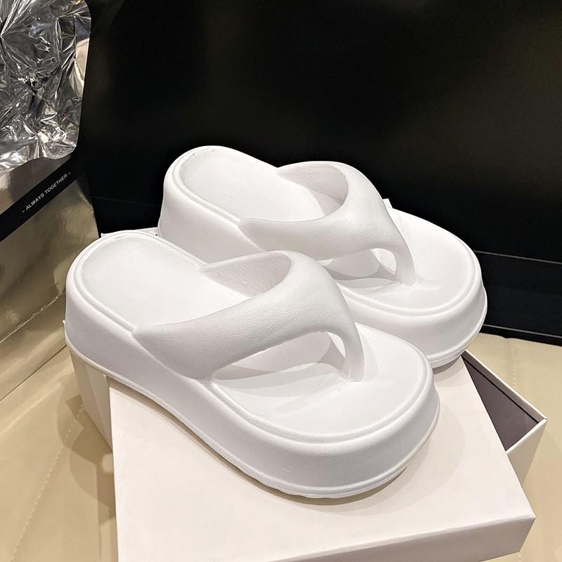 

Летняя женская обувь 2024 года, высококачественные однотонные женские тапочки с открытым носком, модные повседневные женские пляжные тапочки 36-37