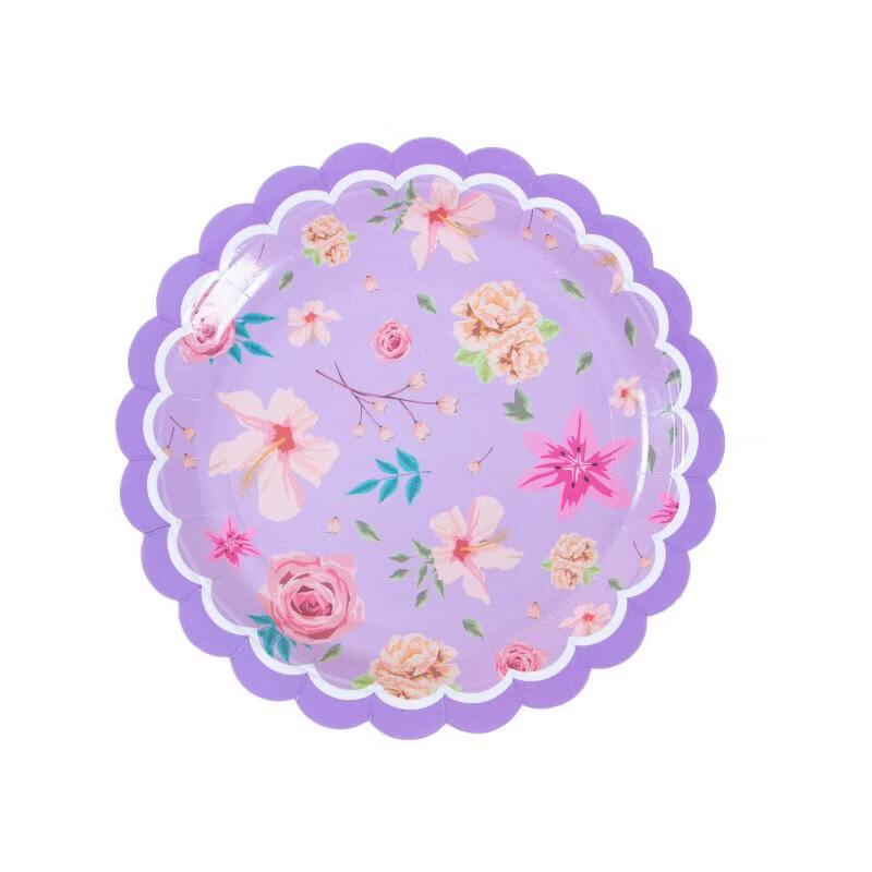 

OIMG Festival Flower Paper Plates