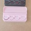1Pcs Home Dual Purpose Change Box Car Coin Small Storage Coins Purse Euro Dispenser Holder Case Wallet Holders Money Boxes