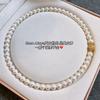Luxury High-Quality Fine Jewelry Beaded Necklace for Women - 8mm & 10mm Shell Pearl Fashion Pearl Necklace Women's Accessory