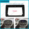 9 Inch Car Fascia Radio Panel for Toyota Sequoia 2005-2007 Dash Kit Install Plate Facia Console Bezel GPS Adapter MP5 Cover Trim