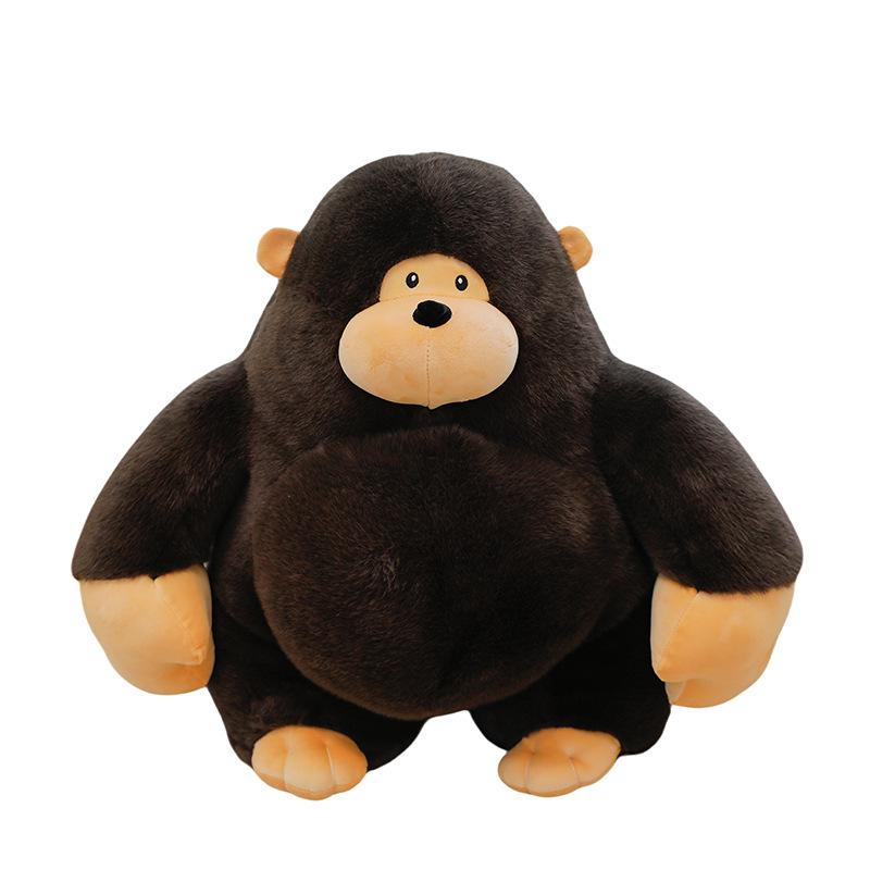 Cartoon Gorilla Plush Toy Children's Doll Ferry Exchange Doll Monkey Home Decoration Souvenir