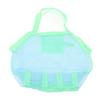 Mesh Beach Bag Multipurpose Large Capacity Foldable Beach Toy Bag for Beach Pool Outdoor Travel Gym