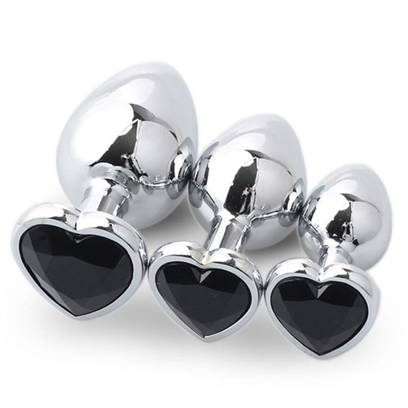 Anal Toys Prostate Massager Adult Products Butt Heart-Shaped Anal Plug