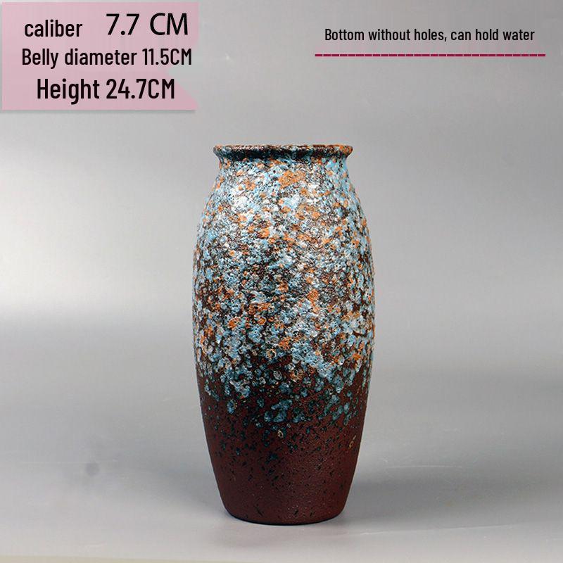 Retro čínská keramická váza: Dekorativní váza na květiny nebo pro hydroponii