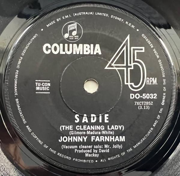 7inch Record JOHN FARNHAM - Sadie (The Cleaning Lady) DO5032 Columbia 1967 UK Pop Used
