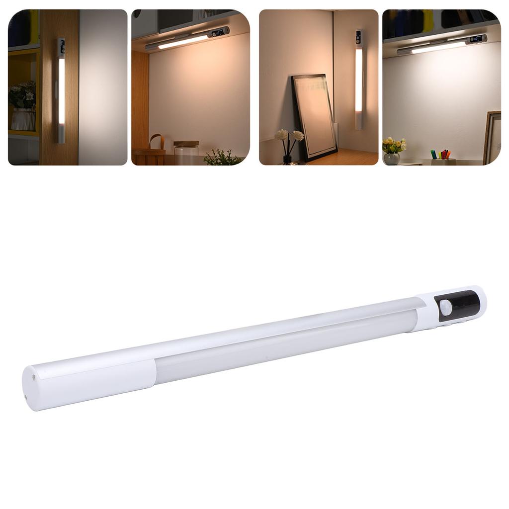 Smart Human Body Sensor Light Under Cabinet Light Magnetic Suction Rechargeable Led Light Strip for 