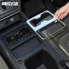 Para Land Rover Defender 90 110 130 - Painel Central de Controle de Alumínio para Carro Porta-copos Almofada Elevada Acessórios para Carro