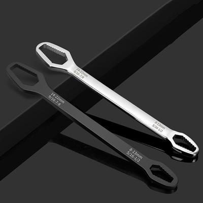 1 Stück Universalschlüssel Brillenschlüssel 8-22mm Ratsche Schraubenschlüssel für Fahrrad Motorrad Auto Reparaturwerkzeuge.