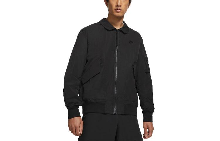 Nike Jackets Men s Black Lapel Moderate Other CZ9895-010 M