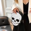 Devil Halloween Skull Shoulder Bag Creative Novelty Leather Candy Bag Ghost Crossbody Bag  Women
