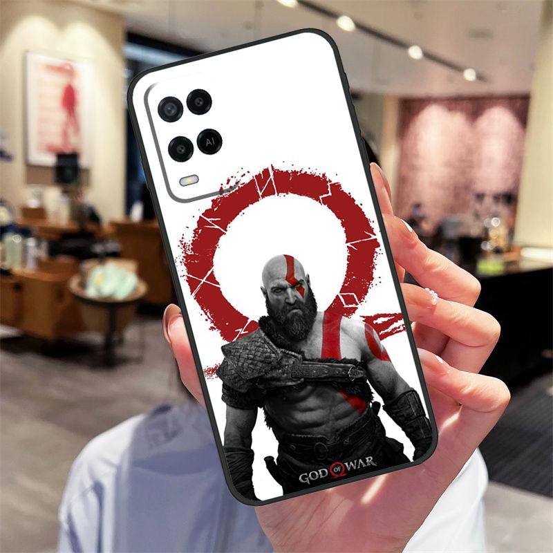 God Of War Case For OPPO Find X5 Pro X3 Lite A15 A16 A52 A72 A5 A9 A31 A53 A83 A93 A94 A74 A54 Cover