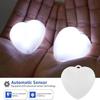 Lumină pentru geantă LED sensibilă la atingere Lampă de încărcare Geantă cu senzor automat Lampă de noptieră Lumină în formă de inimă Cadou pentru femei și fete