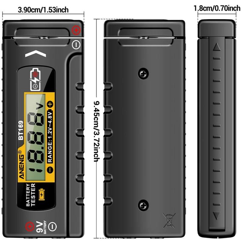 New High Precision ANENG SZ06 Digital Multimeter 2000 Counts Anti Burn Voltage Tester with Free BT169 Battery Checker Multimeter Kit Electrician Tools