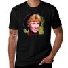 Miss Beadle Little House On the Prairie TShirt Simple Line Art Print Tee