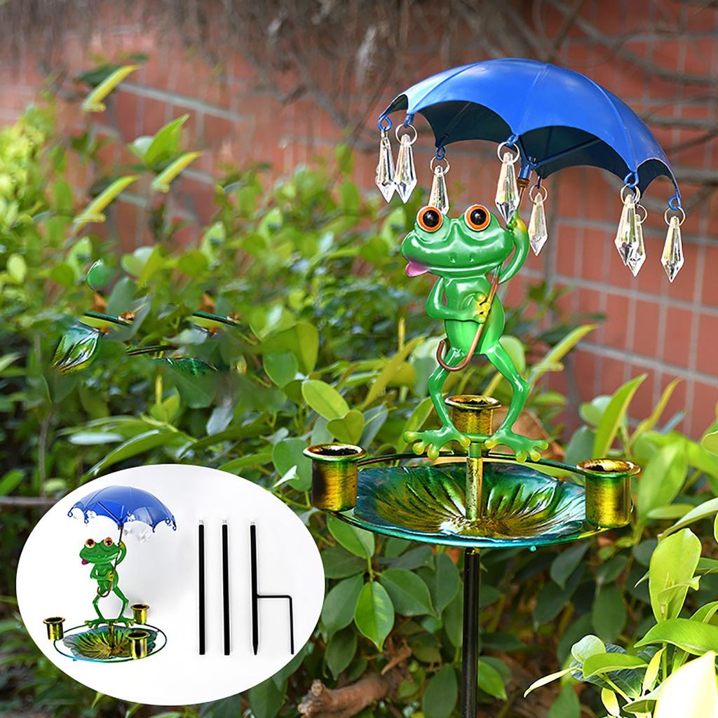 Wrought Iron , Umbrella Bird Feeder, Outdoor Courtyard Garden