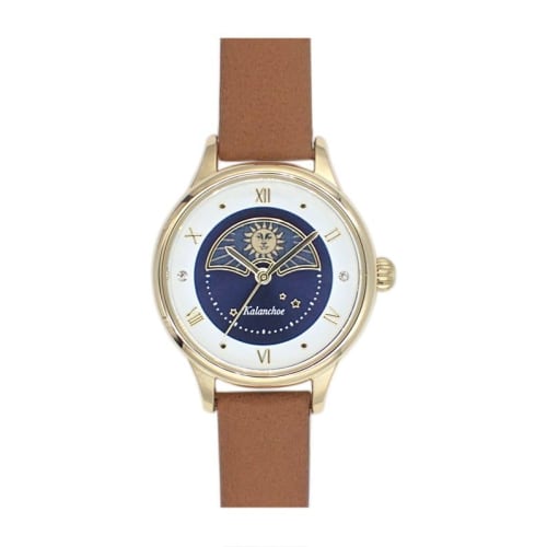 

Kalanchoe Sun & Moon Watch N00723S-1 BR Women s Brown