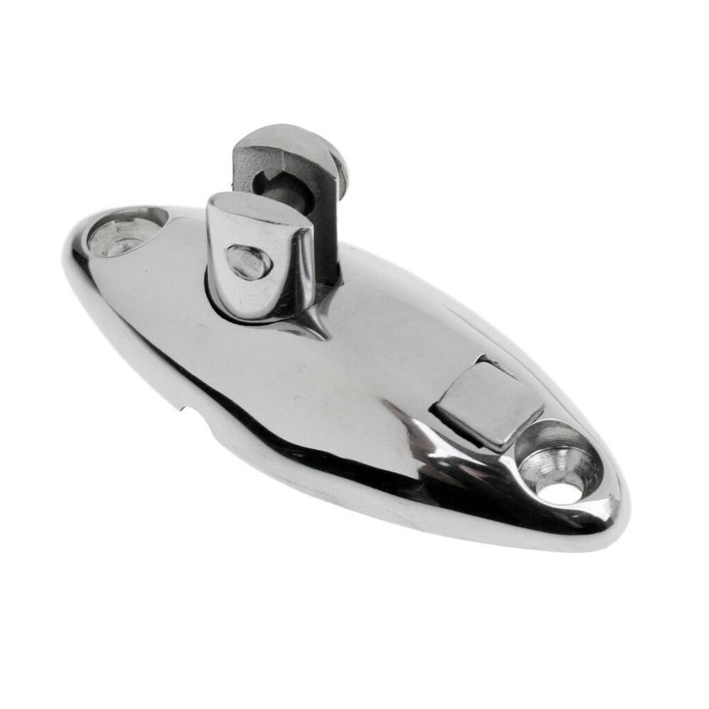 ISURE MARINE 1/2Pcs QUICK RELEASE Deck Hinge Mount 316 Stainless Steel Bimini Top Boat Accessories 1pcs