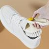 2-in-1 Shoe Brush with Liquid Dispenser Rotating Cleaning Brush Long Handle Liquid Filled Up Wash Shoe Brush