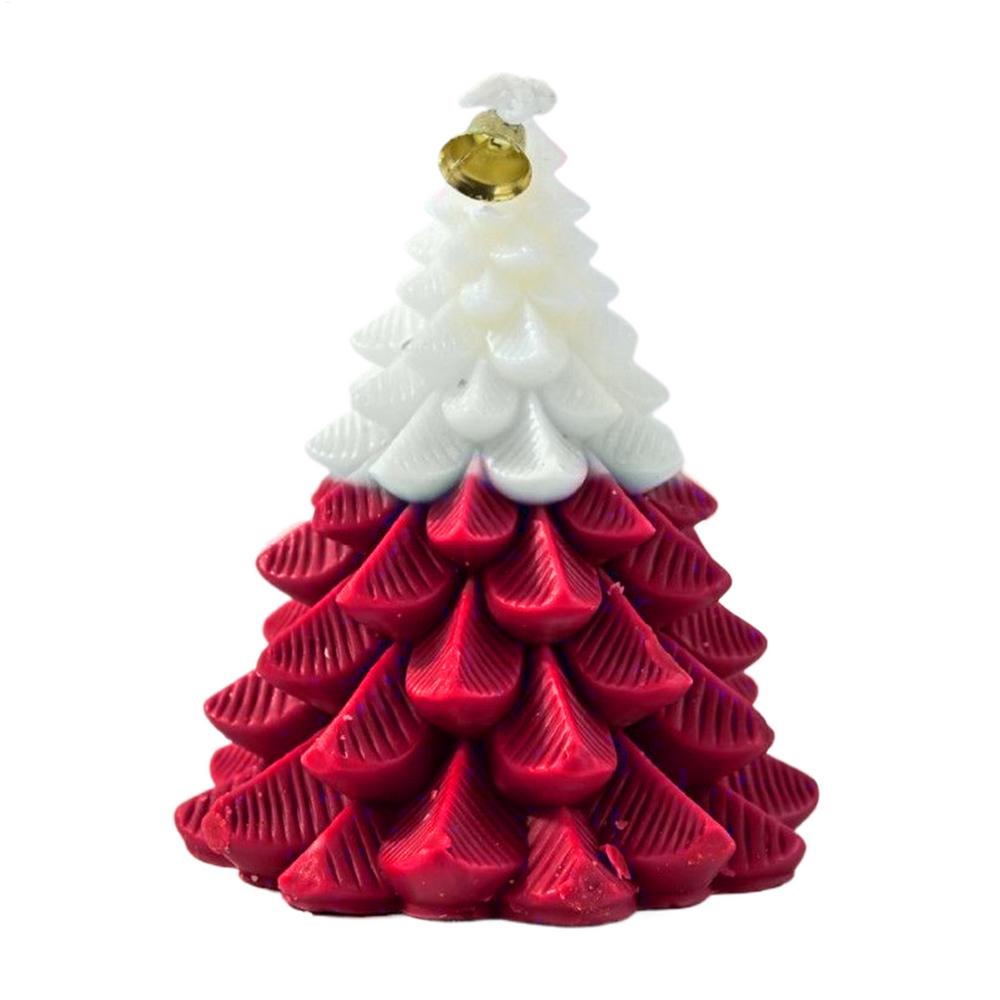Christmas Tree Candles Long Lasting Burn TimeDecoration Winter Candle For Christmas Halloween Party Birthday Holiday Wedding