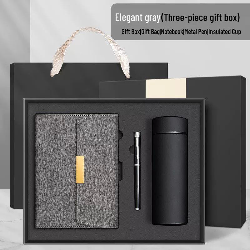 Customizable A5 Notebook Gift Set with Logo Printing - Corporate Business Souvenir