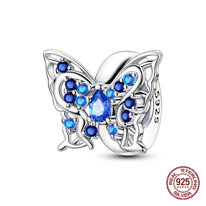 Charms Copper Blue Off-Road Vehicles Charms Beads Fit Women 3Mm Original Bracelet Necklace Diy Fine Jewelry Gifts