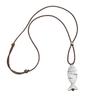 Unique Retro Styles Fish Charm Necklace with Alloy Pendant And Braided Cord Adjustable Neckchain For Daily Wear