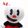 25cm Game Cuphead Plush Toy Mugman Soft Plushie Toy Anime Cartoon Stuffed Dolls Toys for Children Kids Birthday Christmas Gifts