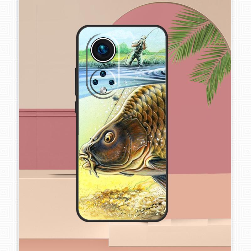 

Fishing Painting Case For Honor Magic 8 Pro 7 6 5 Lite Honor 200 400 X9c X9b X9a X8b X8a X8c 50 70 90 Cover Honor 90