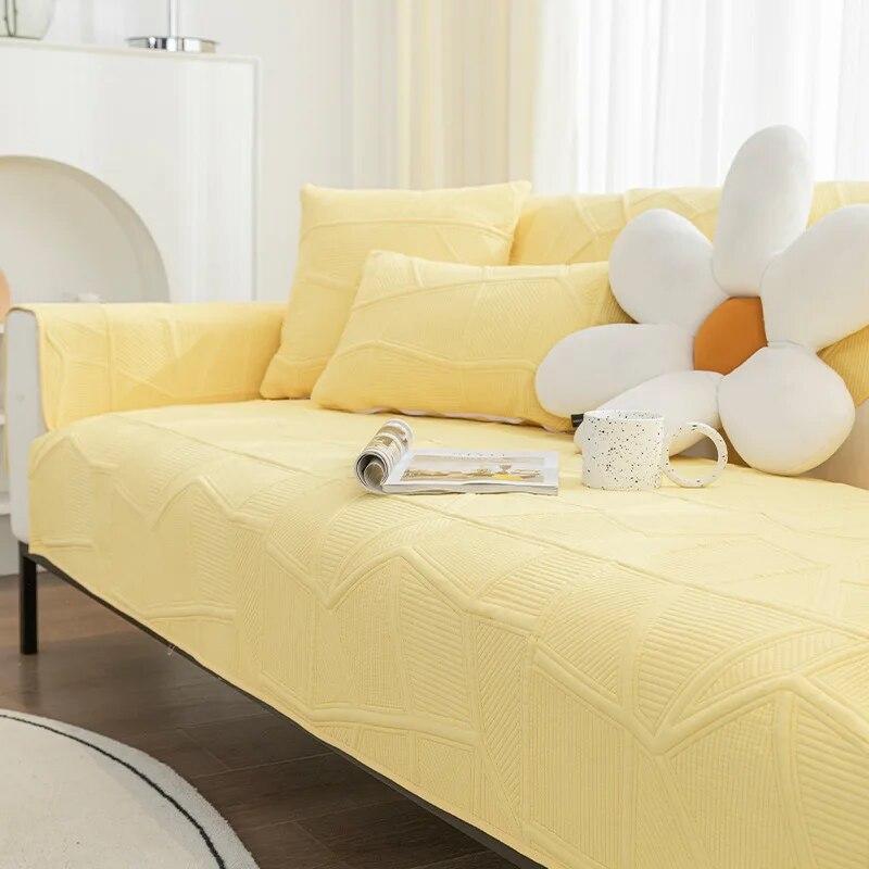 

Чехлы для диванов из стираного хлопка, простые современные четырехсезонные универсальные кожаные диванные подушки для гостиной, тканевые нескользящие чехлы, подушки 70x70cm 1pcs