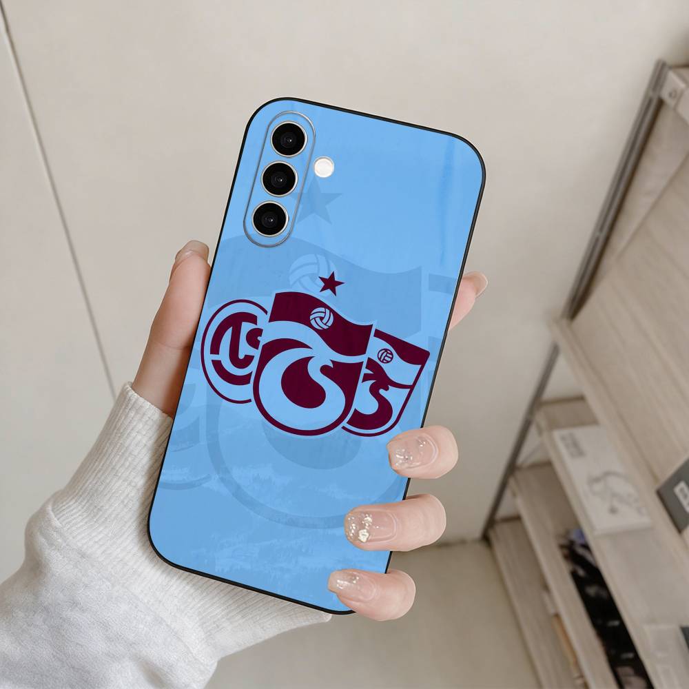 Trabzonspor Handyhülle Für Samsung Galaxy A73,A72,A71,A70,A53,A52,A51,Andere Weiche Schwarze Hülle