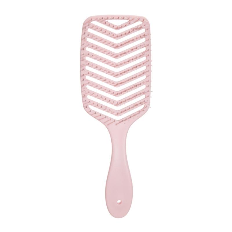 Ventilated SPEED Shape Scalp Stimulating Comb ABS Substance Thin Hair Brush For Volumizing Hairstyles And Ease