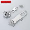 Stainless Steel Locking Hasp Latch Anti-Theft Easy Installation for DIY Home Renovation Cabinet Door Gate Lock Hardware