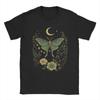 Luna Moth Cottagecore Vintage Grunge Floral Therian TShirt Unisex Fairycore  Cotton Tee Shirt Crew Neck T Shirt Party Clothing