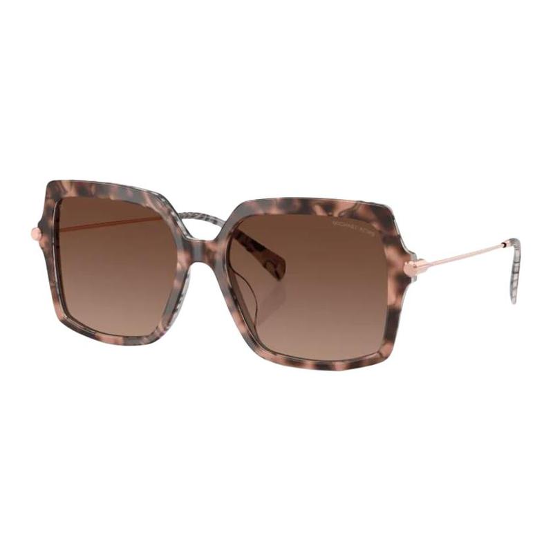MICHAEL KORS Design Acetate Irregular Sunglasses Women s Tortoiseshell Tortoiseshell 55