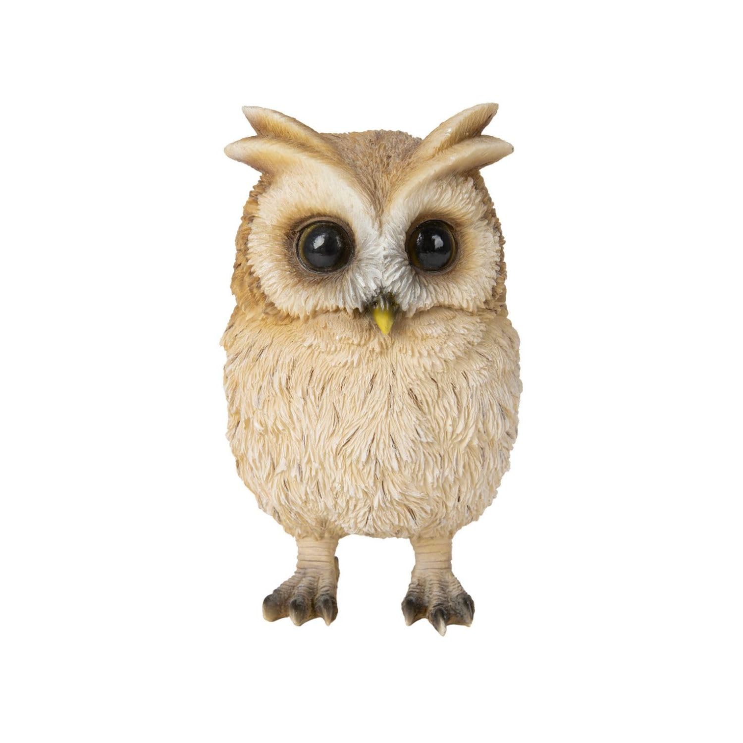 

Ubia Baby Owl x 8 x cm Doll Figurine Ornament Animal Garden Decor Bird 8.7 13.4 H17002-1