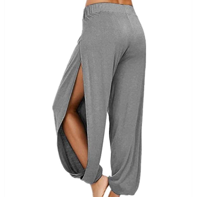 Damenmode, lässig, einfarbig, bedruckt, Hosen und Caprihosen