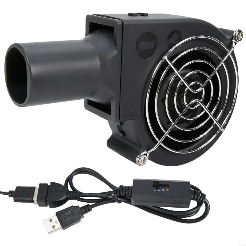 Universal Brushless Air Blower 97Mm Variable Speed Centrifugal Fan 3200RPM For Charcoal And Ignitions M4YD
