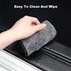 HAT1 Carbon Fiber Car Door Sill Threshold Protector Auto Stickers Decals For Volkswagen VW ABT Logo Jetta CC Beetle Accessories