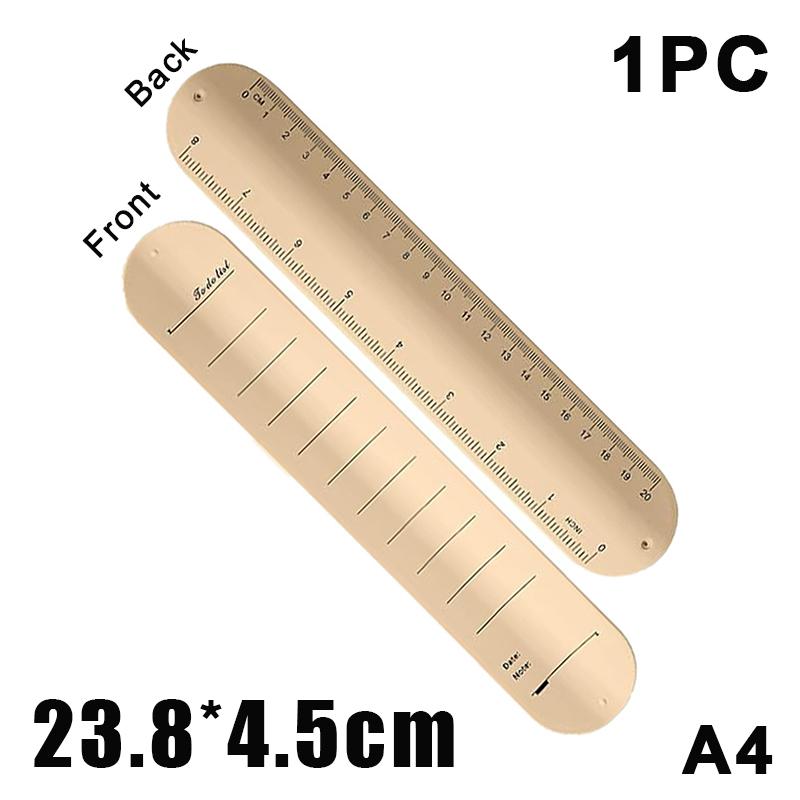 Silicone Wristband Wristband Notebook Reusable Erasable To-Do List Bracelet Curve Ruler Multi-Functional