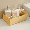 Storage Box Large Capacity Cosmetic Bin Organizer Make Use of Idle Space Container for Desktop Dormitory