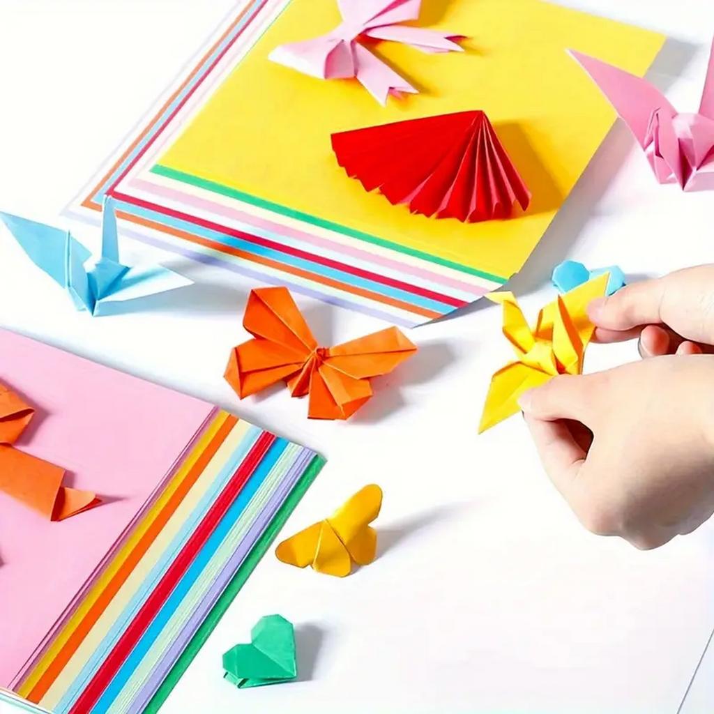 A4 Druckerpapier Kopierpapier 10 Farben Zufällig farbiges Papier Schreibwarenpapier Mehrzweck farbiges Druckpapier Origami Papier