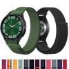 20mm Band For Samsung Galaxy Watch 6 7 4 Classic 5 pro 44mm 40mm 47mm 43mm 45mm Nylon loop bracelet correa Galaxy Watch 4 Strap