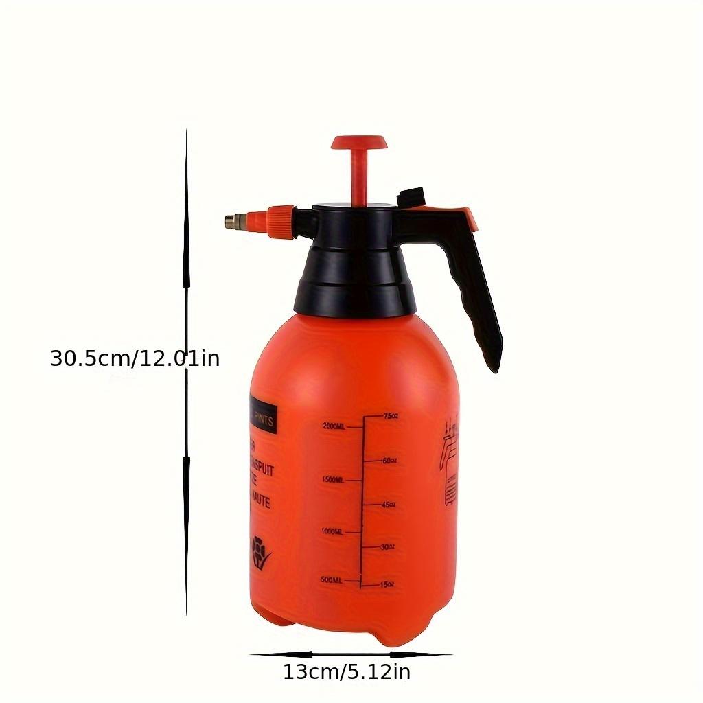 2-Liter Hochdruck-Luftsprüher - Handliche Gartenspritzkanne mit verstellbarer Düse für Rasen, Blumen & Hausreinigung