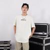 adidas Camiseta Originals Mtn con estampado de logotipo de letras para hombre, tops blancos HF4773