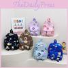 Toddler Kindergarten Backpack With Nylon Fabric And Fun Print Suitable For Boys And Girls