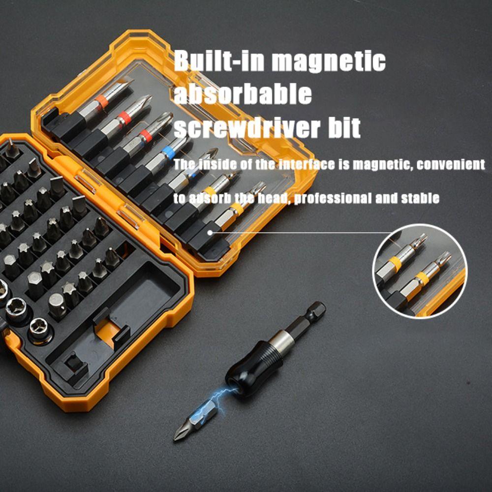 

Complete Specifications 50 in 1 Screwdriver Set Construction Project