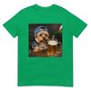 Yorkie Drinking Beer Funny Dog Meme TShirt