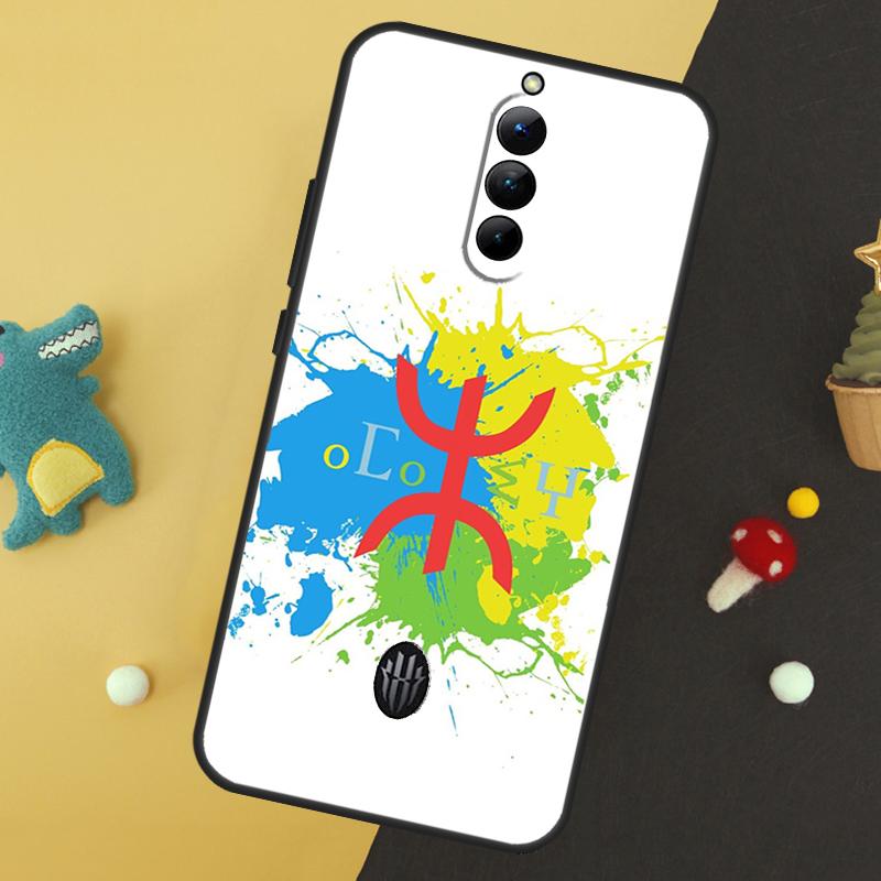 Amazigh Berber Flag Case For ZTE Nubia Red Magic 8 8S 9 Pro Plus RedMagic 6 7 Pro 6S 7S Pro 5S 6R 5G Back Cover