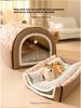 Kennel Keeps Warm Winter Doghouse Disassembled Washed Large Dog House Pet Sleeping Products Accessories Kennel for Indoor Dogs